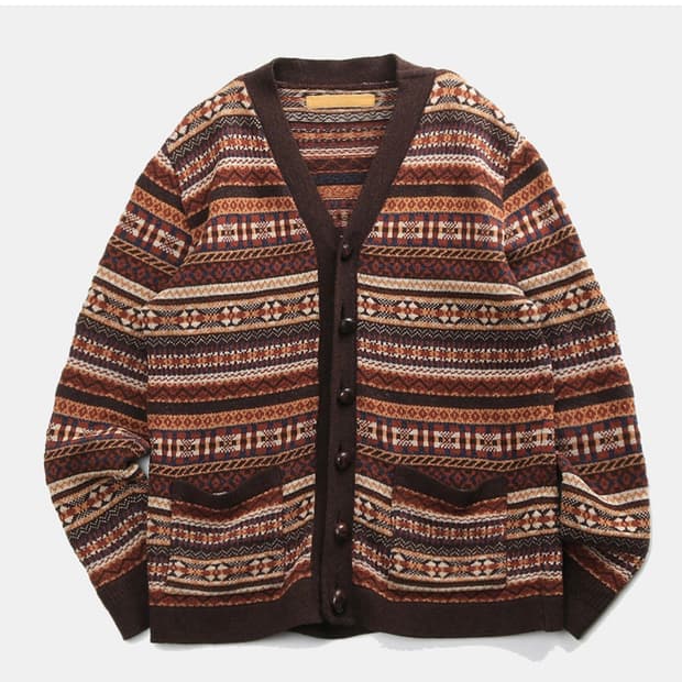 올드조(oldjoe) 페어아일 가디건