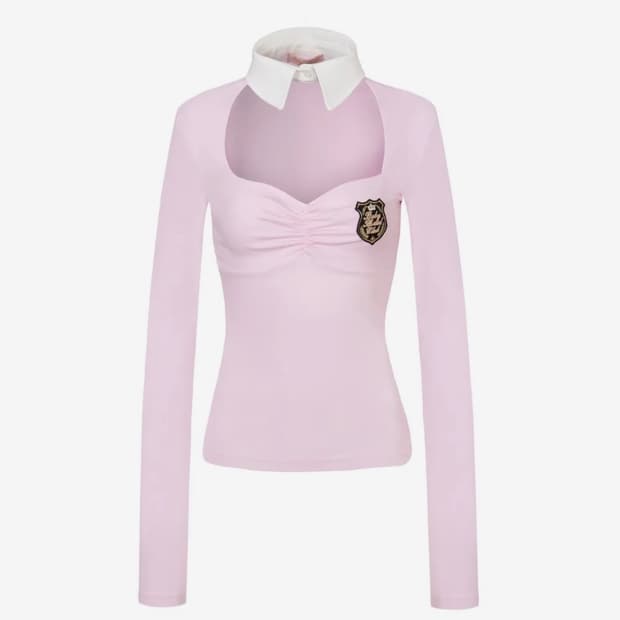 베메클 챠미 카라 탑 연핑크