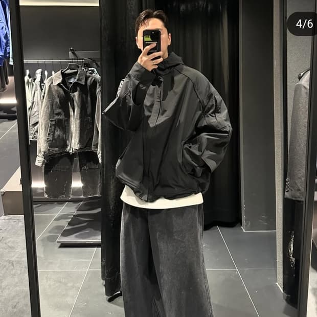 JUUN.J 준지 24ss 폴리 후드 쉘파카