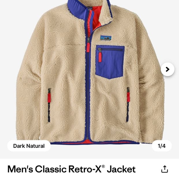 파타고니아 레트로x 다크네츄럴