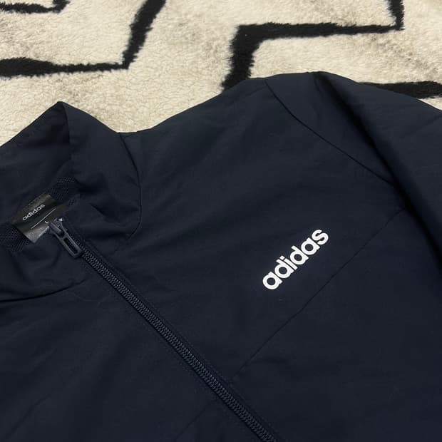 [L]아디다스 우븐 바람막이/짙은네이비