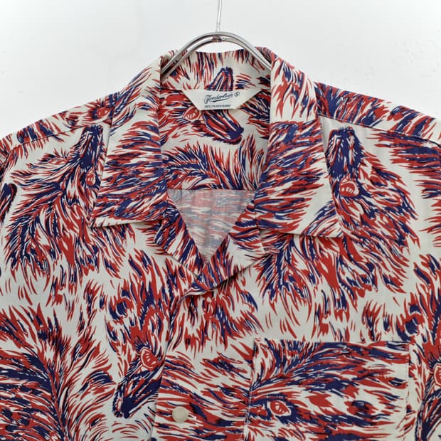 tenderloin wolf rayon shirt