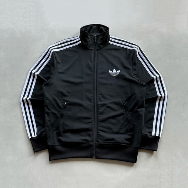 [L]아디다스 구형 파이어버드 블랙 트랙탑 져지