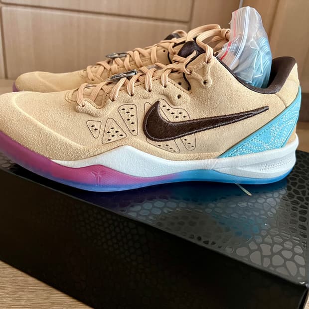 275)새상품 나이키 코비8 프로트로 시엠플레바로크 브라운
