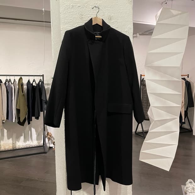 헤드메이너 랩 오버사이즈 코트