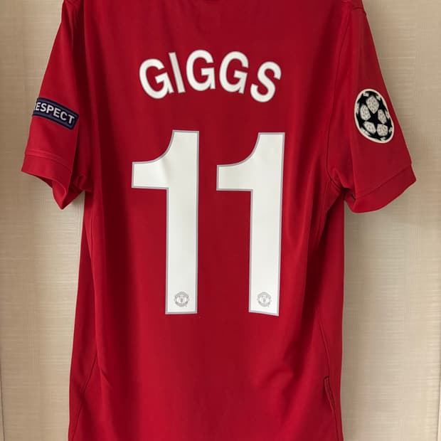 09-10 맨체스터유나이티드 홈 긱스 유니폼 정품