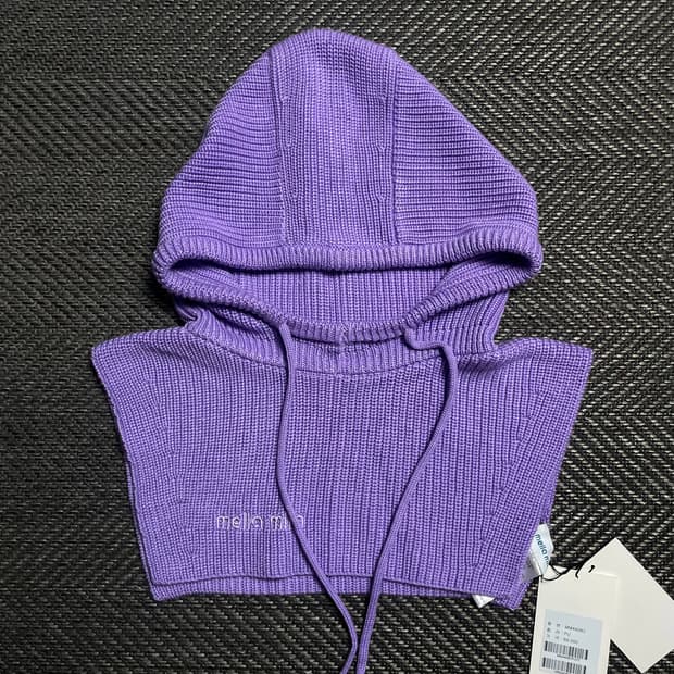 Mellamila 터틀넥 후디 바라클라바o 5411