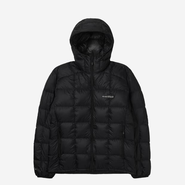 몽벨 슈페리어 다운 파카 경량패딩 블랙