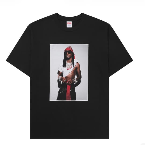 슈프림 플레이보이 카티 티셔츠 블랙 XXL