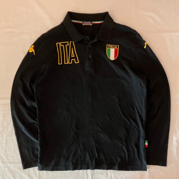 카파 치프키프 이탈리아 롱슬리브 카라티 블랙