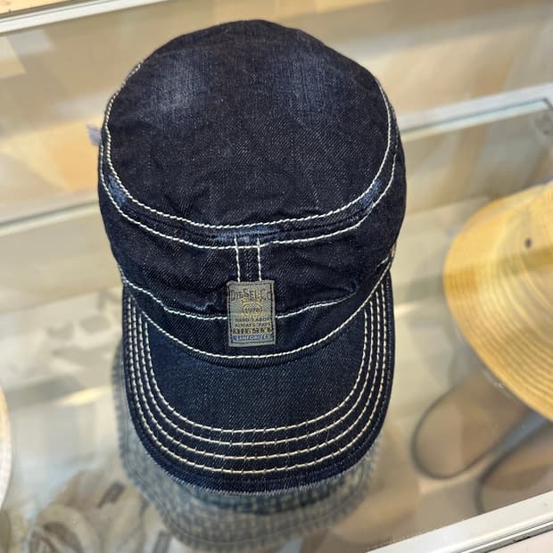 디젤 빈티지 데님 군모