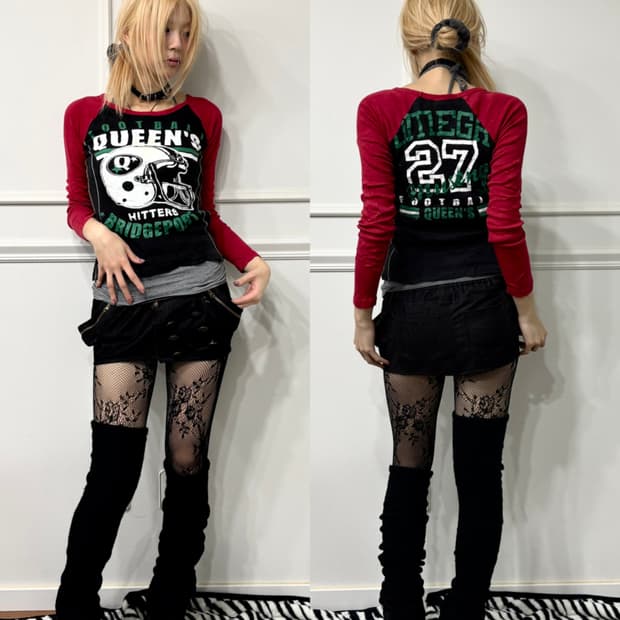 Kitsch Print Slim Fit Sleeve