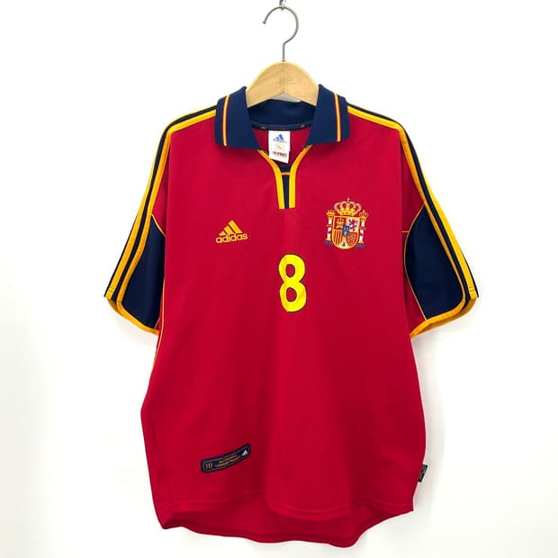 [adidas] 아디다스 Euro 2000 스페인 국대 No.8 유니폼