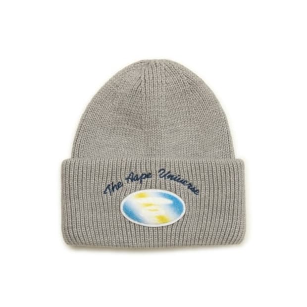 Aape 에이프 비니 그레이