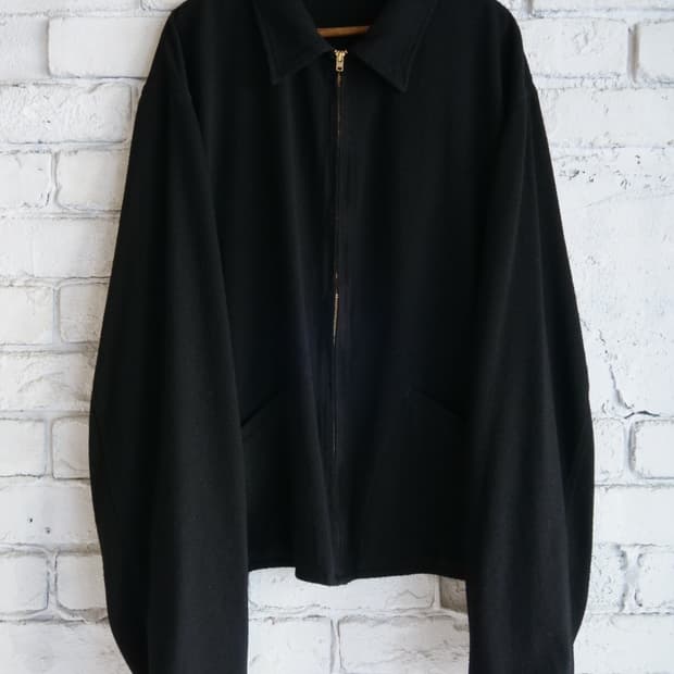 [3] comoli 25ss 실크넵 집 숏 자켓