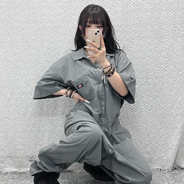 디키즈 33999 빈티지 캐주얼 워크 점프수트 110 C10923