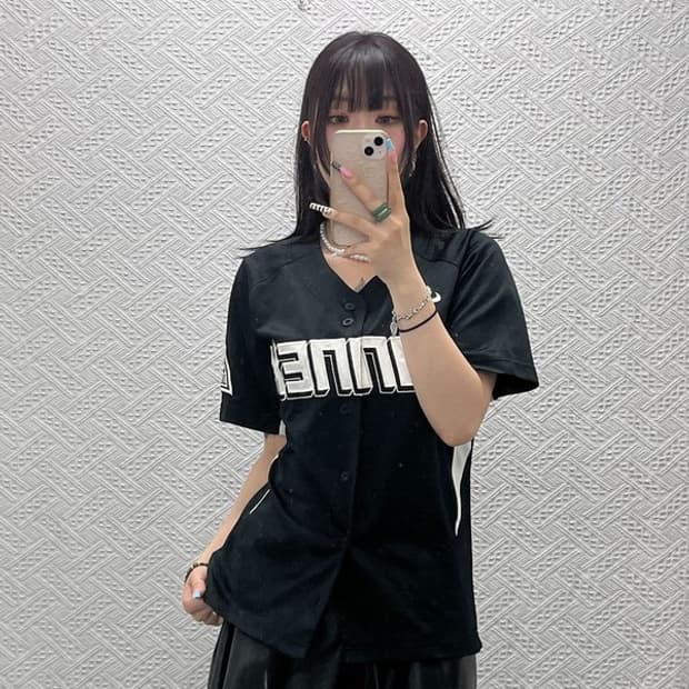 나이키 올드스쿨 스포티 블록코어 야구 져지 반팔티 S C13149