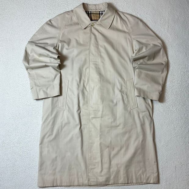 버버리 90's 싱글 시그니처 트렌치 코트 PN7542