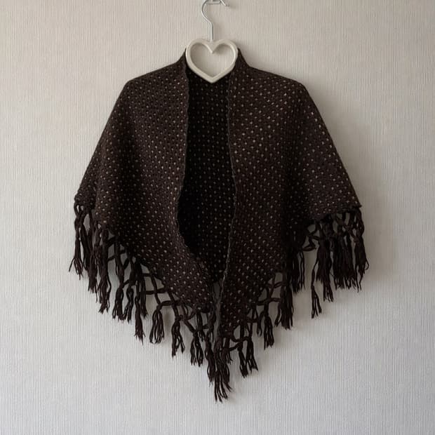 Japanese vintage 모리걸 숄