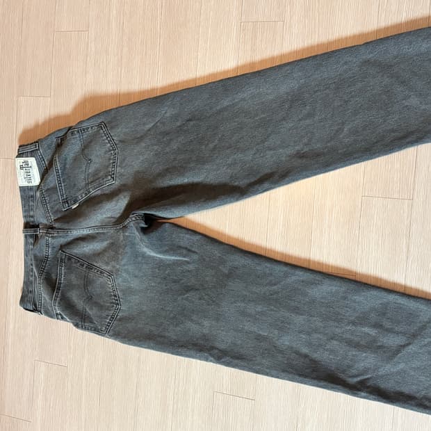 리바이스 실버탭 루즈핏 30사이즈 흑청 데님