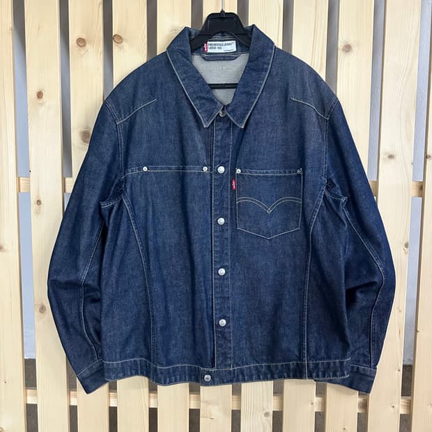 (L) 리바이스 엔지니어드 진 데님 자켓