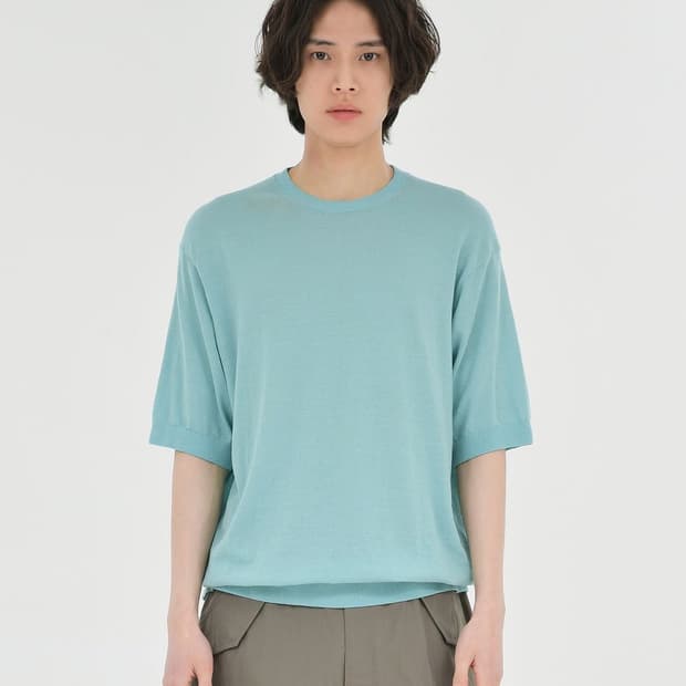 브라운야드 수피마 코튼 하프니트 4사이즈