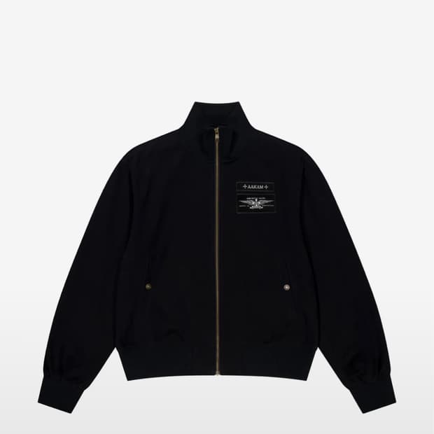 아캄 벨크로 자켓 Washed Velcro Jacket (Black)