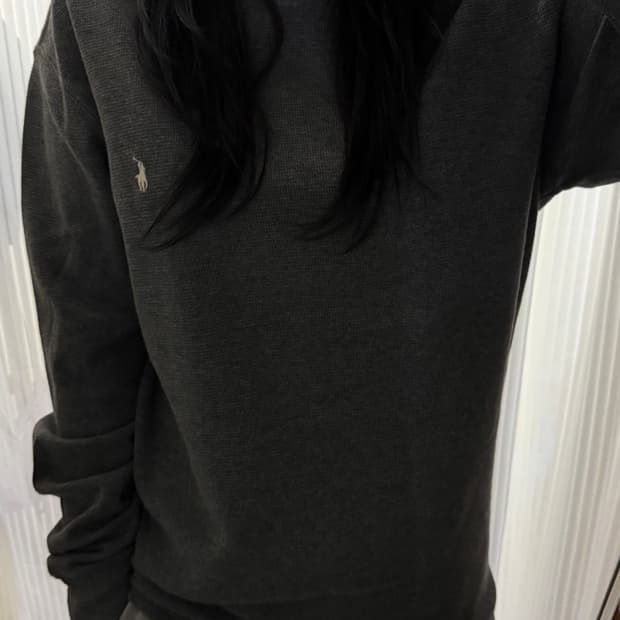 폴로 랄프로렌 진그레이 긴팔티 m