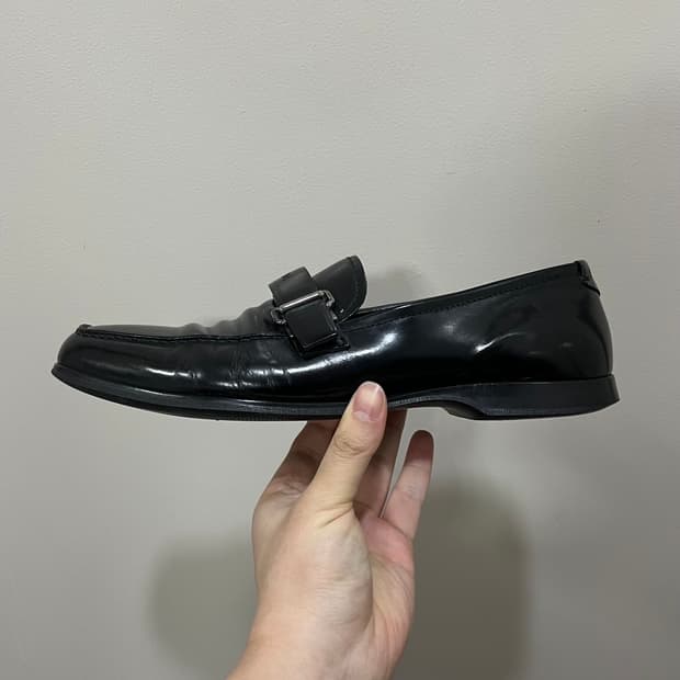Prada Buckle Loafers
