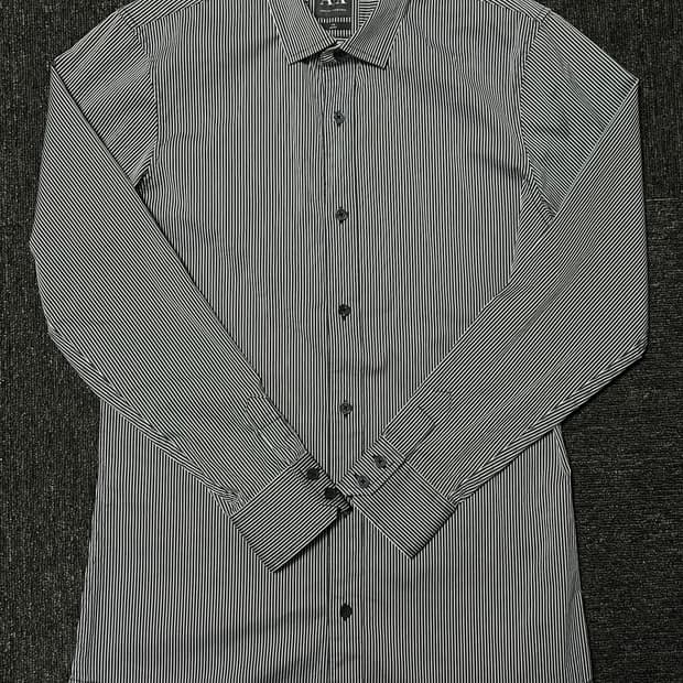 아르마니 스트라이프 셔츠