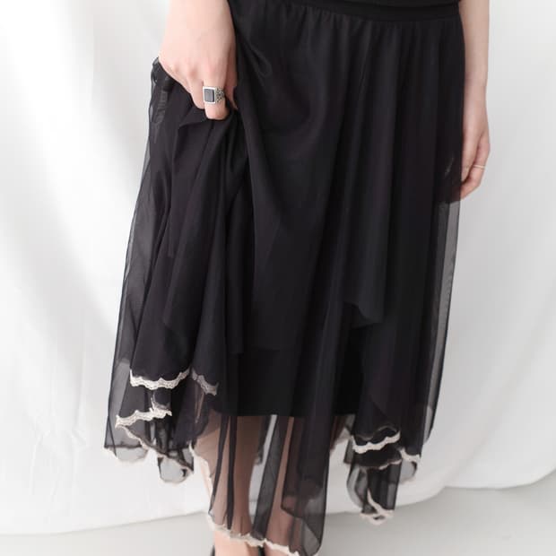 lace sha skirt