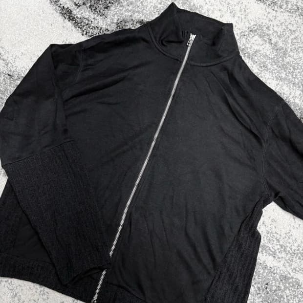 해칭룸 더블 슬리브 트랙 가디건 네이비 4