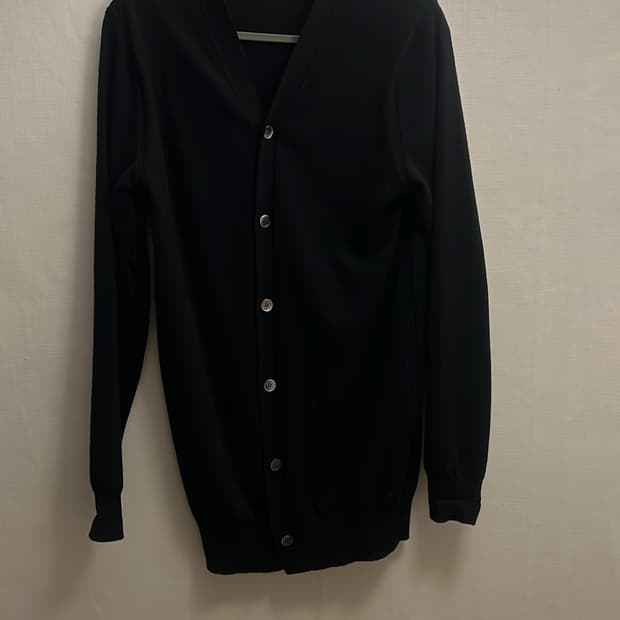 꼼데가르송 옴므 플러스 롱 가디건 M