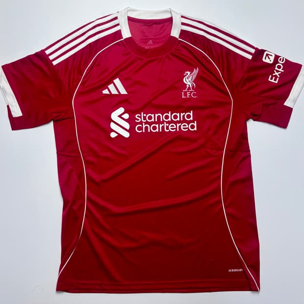 (해외 사이즈) 25/26 리버풀 홈 유니폼 # 7 비르츠 XL 사이즈