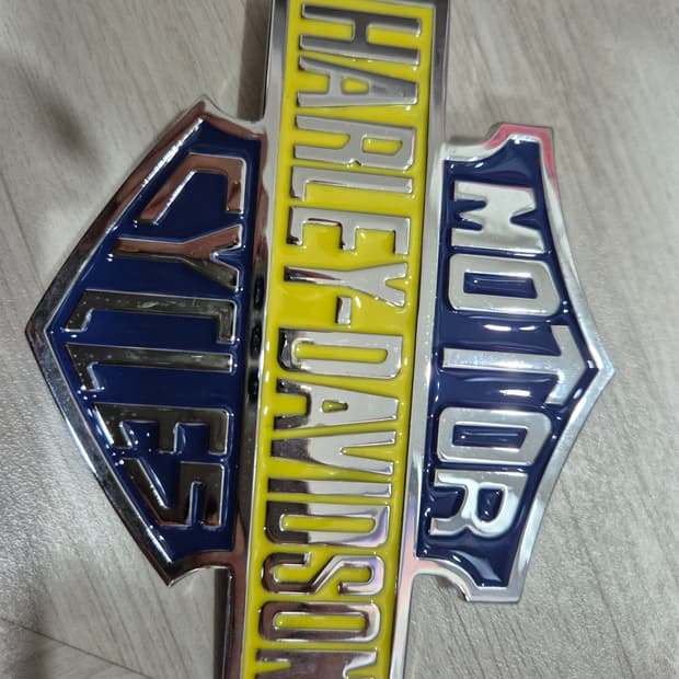 할리데이비슨 로고 합금 버클