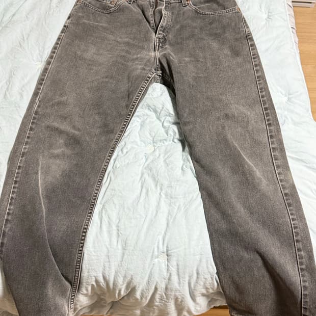 리바이스 505 흑청 W34 L30