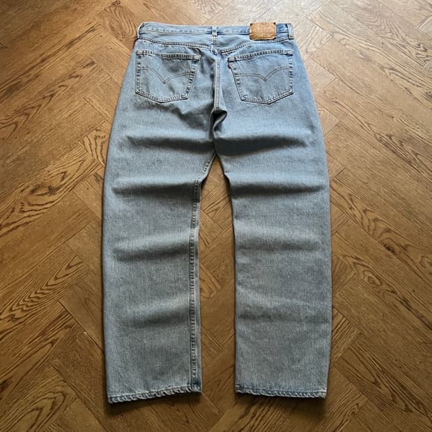 [38]90's 리바이스 501 Made in USA 데님 팬츠 S12