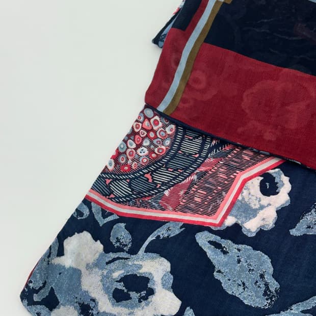 오일릴리 양면 머플러