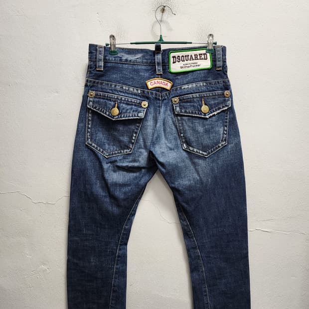 Dsquared2 JPN 디스퀘어드 패치워크 데님 