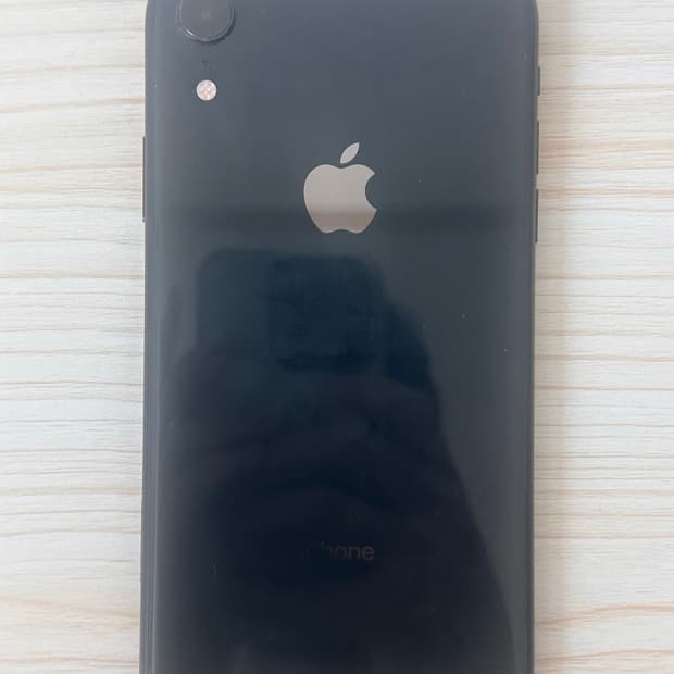 아이폰 XR black 64GB