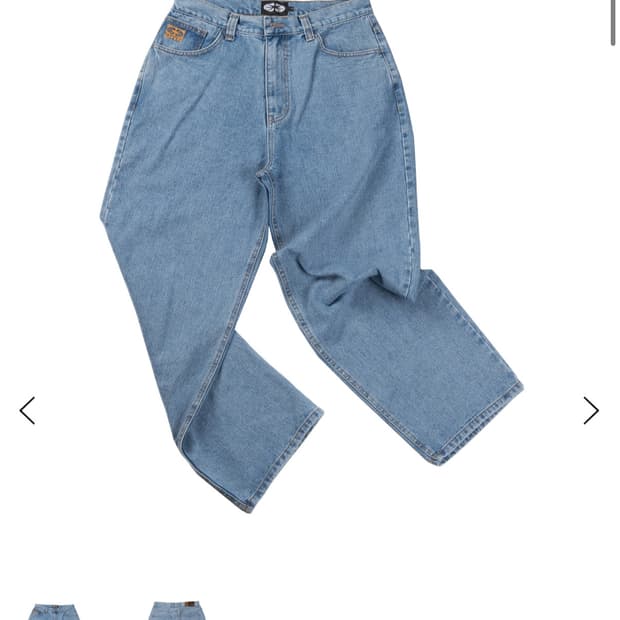 [새상품]Essential Relaxed Denim Pants