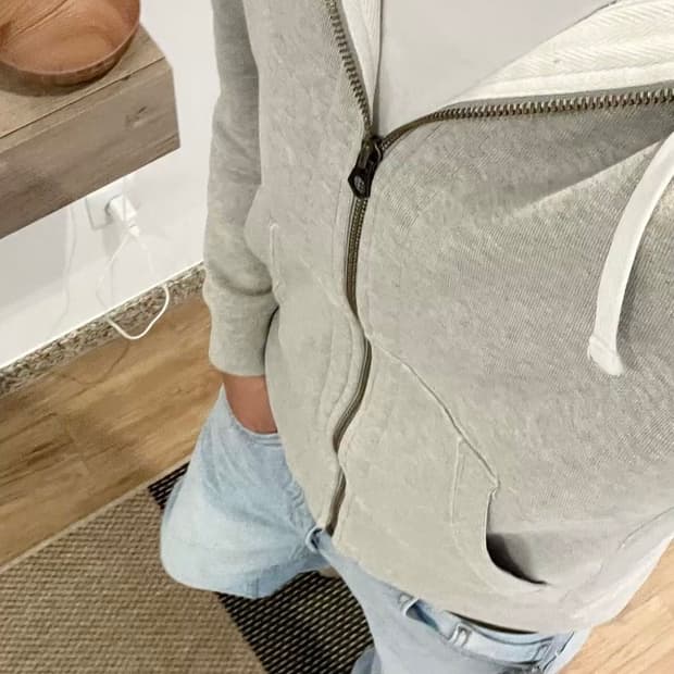 폴로 랄프로렌 후드집업 그레이(급처)
