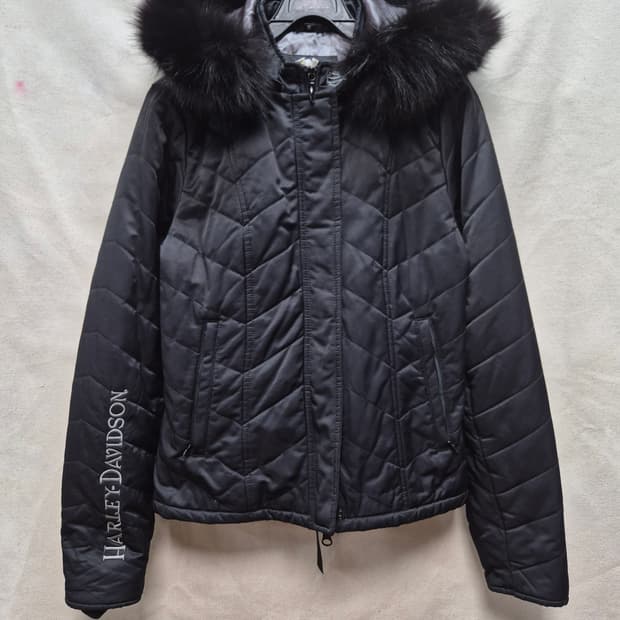 할리데이비슨 누빔 점퍼