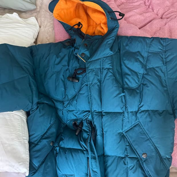 빈티지 노르디카 토글 패딩