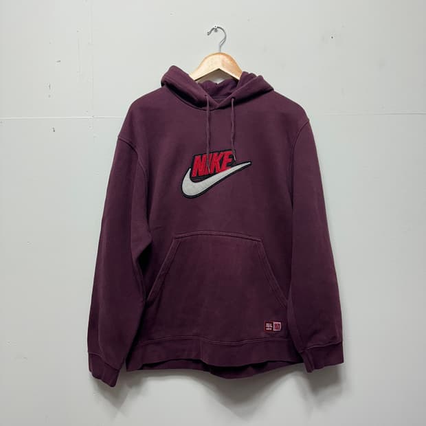 빈티지 나이키 스우리 아플리케 후디