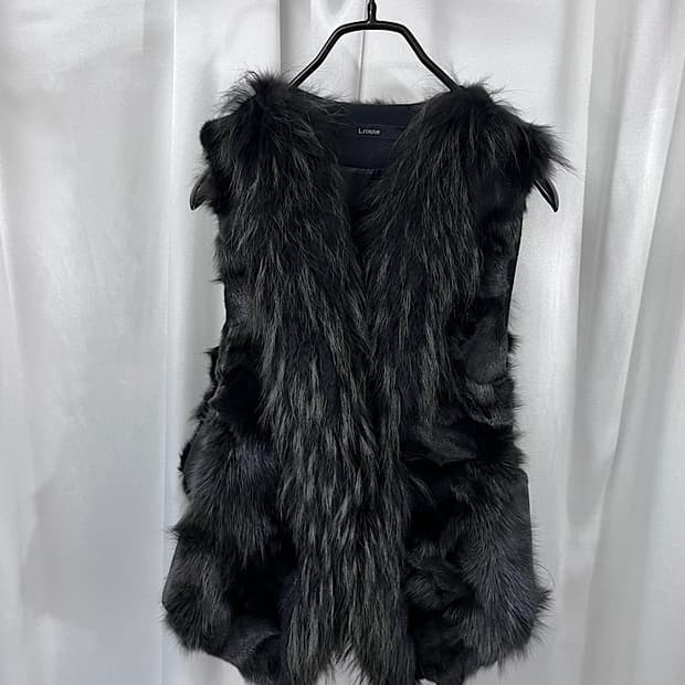 fox fur vest 