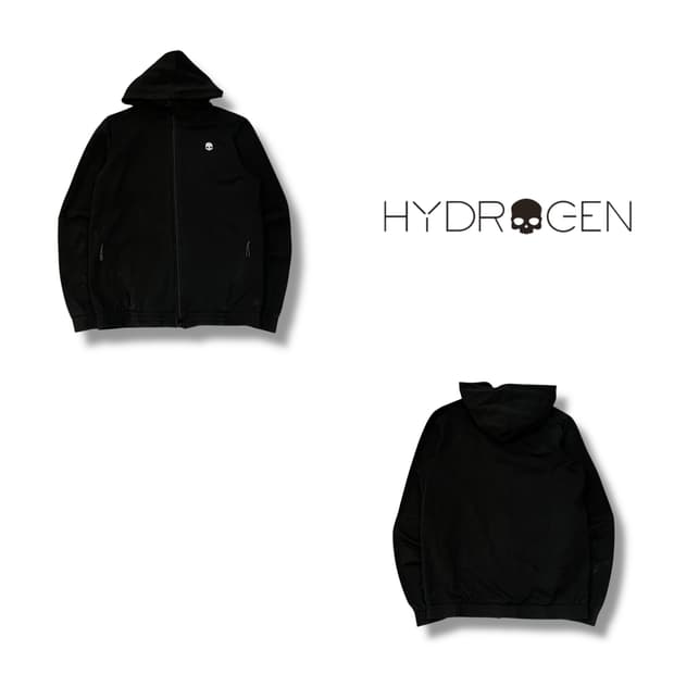  하이드로겐 스컬 후드 집업 y14366