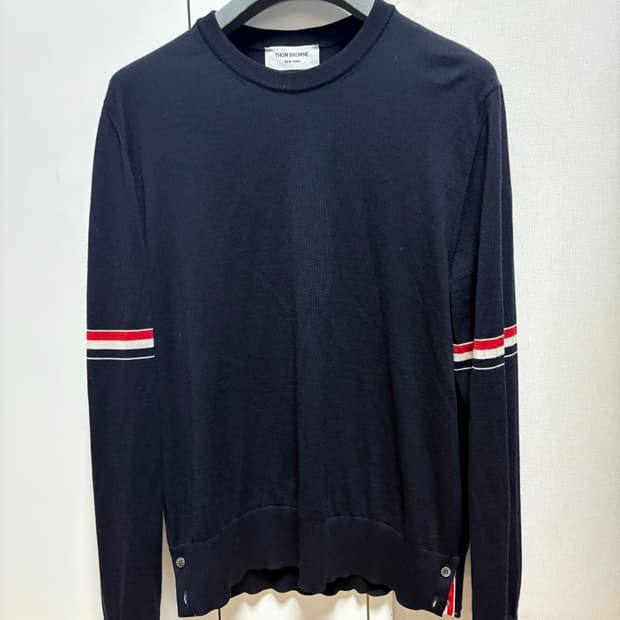 (새상품급, 5) 톰브라운 암밴드 니트