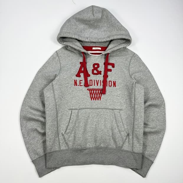 아베크롬비 og y2k 헤비코튼 후드집업 그레이 S