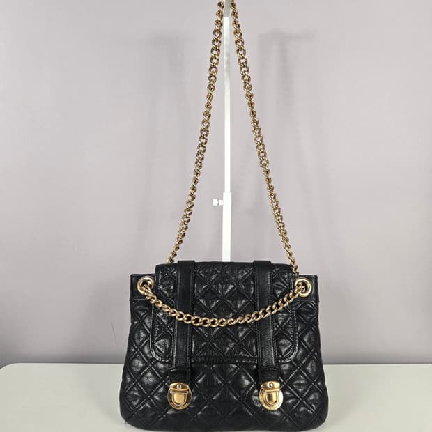 마크제이콥스 고트 스킨 퀼팅 골드 체인 숄더백 가방 정품